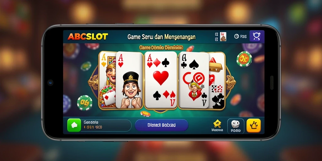 Screenshot gameplay Domino ABCSLOT menampilkan suasana yang seru dan kompetitif.