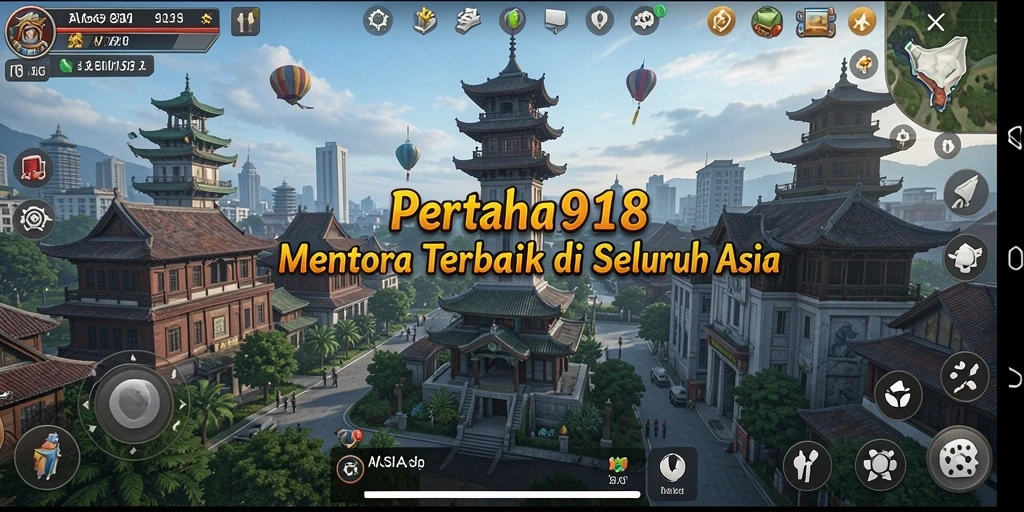 Tampilan gameplay seru ASIA918 dalam bertahan dari serangan musuh.