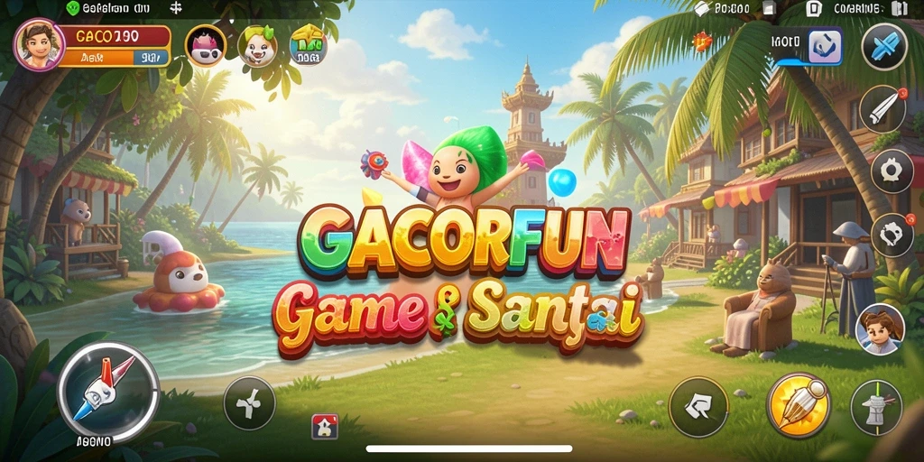 Tampilan screenshot <strong>GACORFUN</strong> menampilkan aksi gameplay santai yang seru.