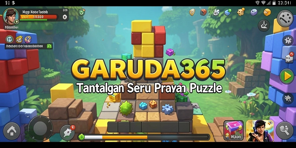 Screenshot gameplay GARUDA365 yang menampilkan teka-teki seru.