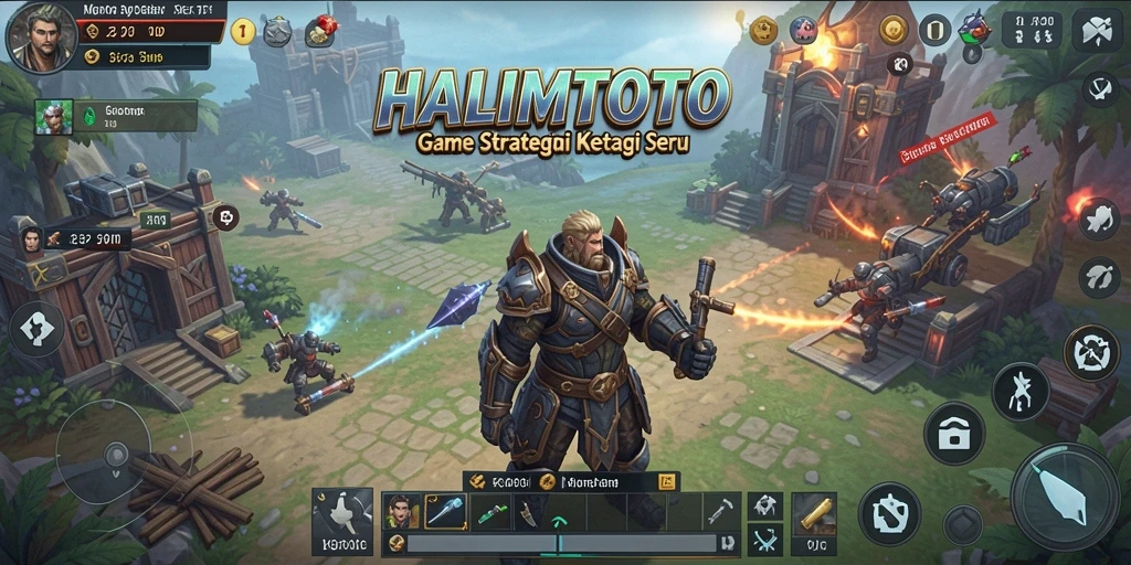 Tampilan gameplay seru dalam HALIMTOTO dengan strategi yang mendalam.