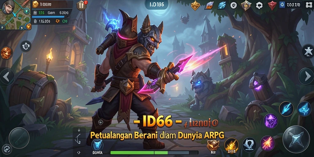 Gameplay seru dan menarik dari ID66 dalam genre ARPG.