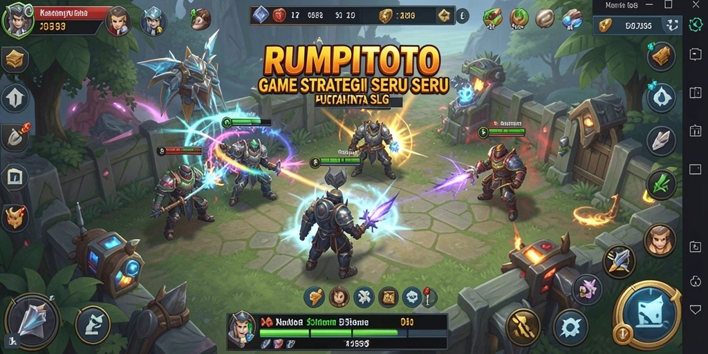 Tampilan gameplay seru dan penuh strategi di RUMPITOTO.