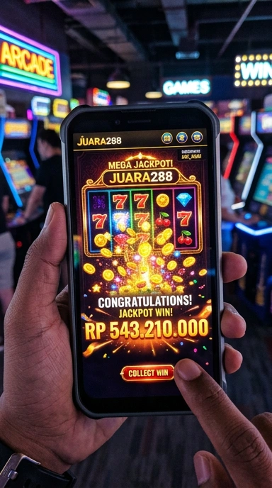 Antarmuka pengguna juara288 yang intuitif dan ramah.